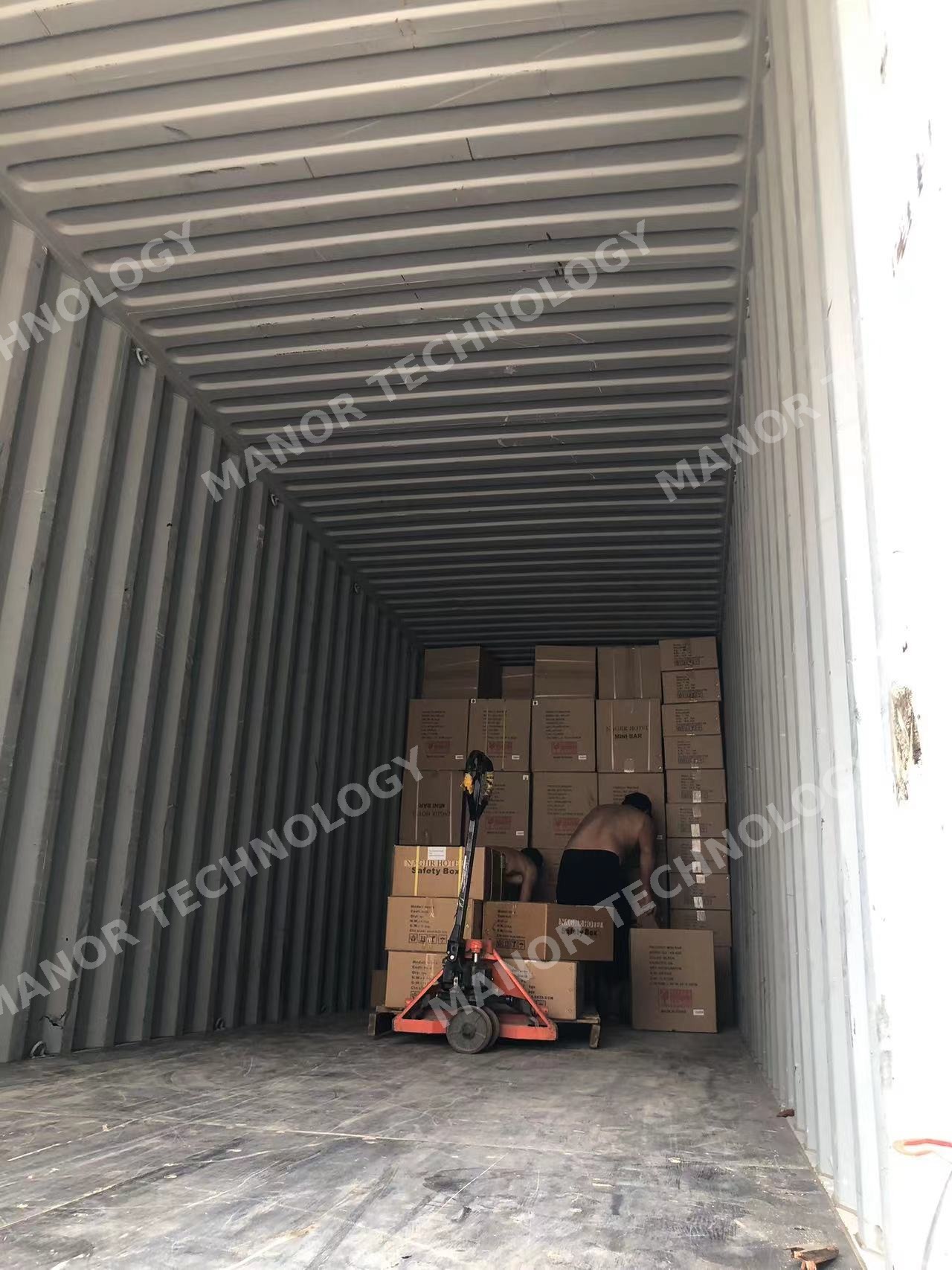 Shipping container specifications for China freight export